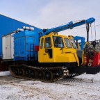 АЛТАЙЛЕСМАШ представил энергетическую самоходную машину на гусеничном ходу