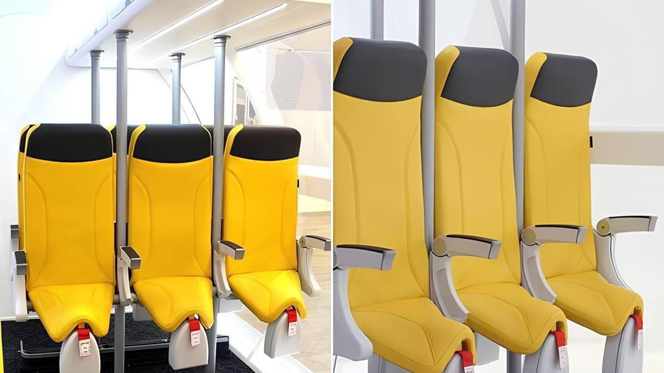Европейские авиакомпании одобрили «стоячие» сиденья Skyrider 2.0