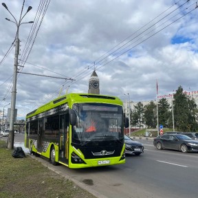 В Красноярcке тестируют электробус «Генерал»