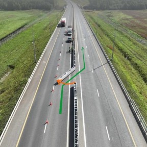 «Автодор» внедрила на платных трассах откатные барьеры