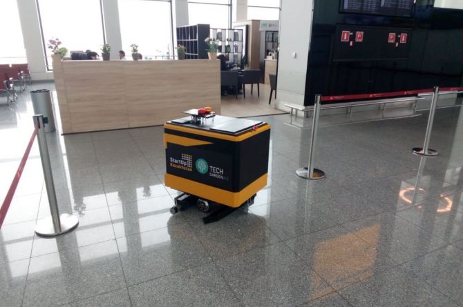 В аэропорту Домодедово решили мыть полы с помощью роботов