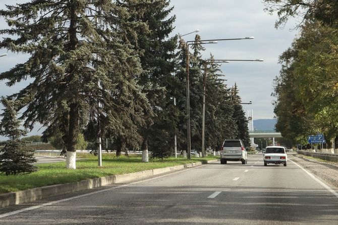 Ремонтируется участок трассы Р-217 «Кавказ» в Кабардино-Балкарии