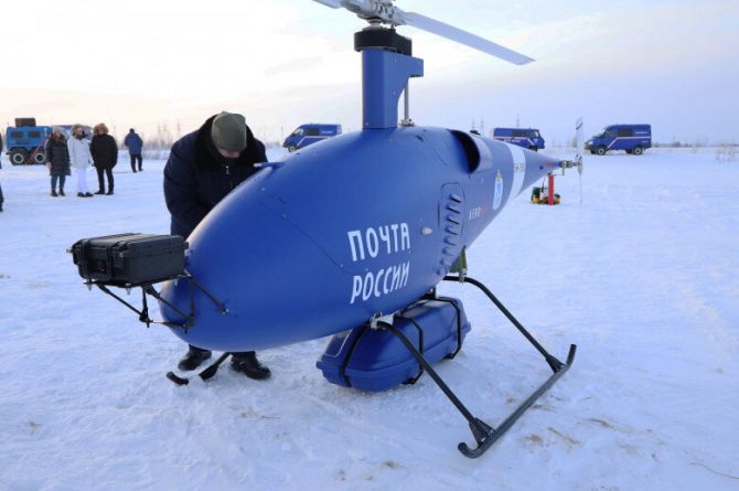 Беспилотники от Почты России появятся на Камчатке уже в 2023 году