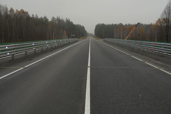 После капремонта открыт мост через реку Каменку в Брянской области