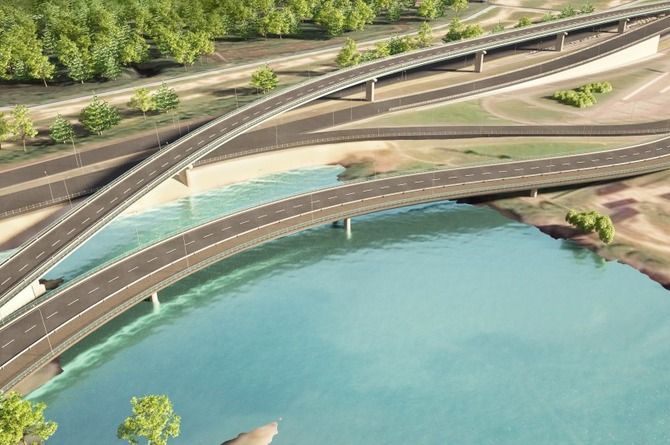 Автомобильный мост возле «Лахта Центра» в Петербурге построят за 3,6 миллиарда