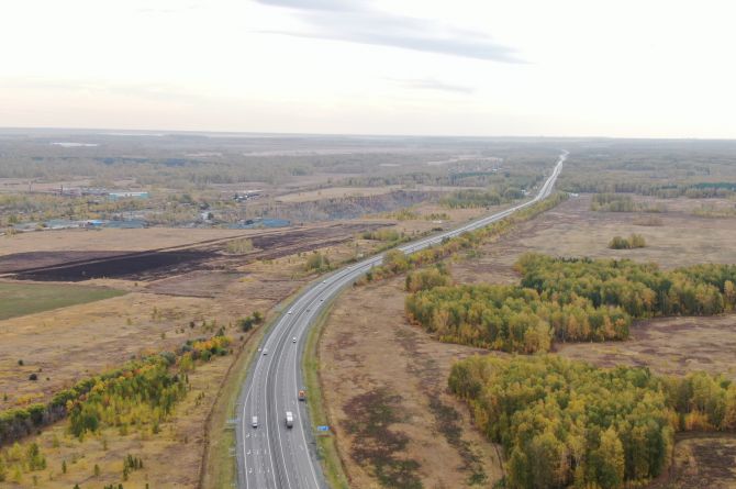 Почти 80 км трассы М-5 «Урал» обновят в Челябинской области