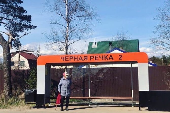 В Ленинградской области появилась «противоаварийная» остановка с демпфером