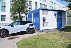 В Москве установят 200 зарядных станций для электромобилей на трансформаторных подстанциях