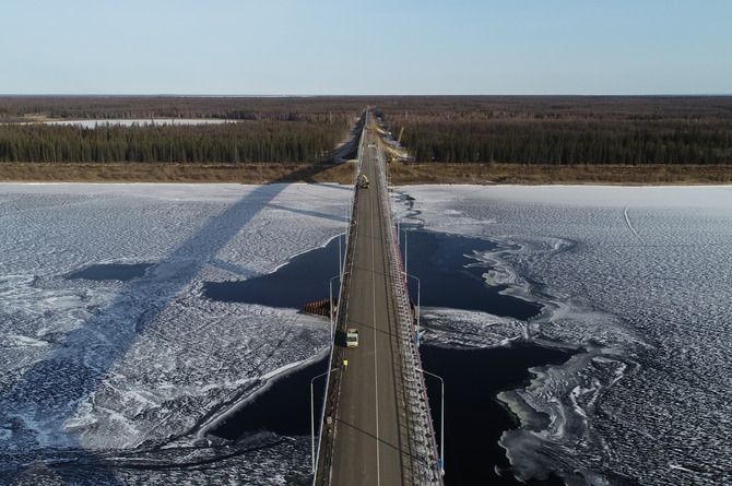 Росавтодор подписал контракт на проектирование моста через Вилюй в Якутии