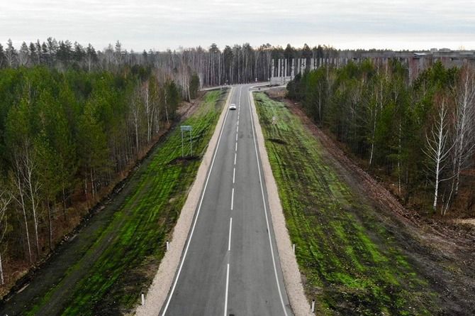 Дорогу Силикатный — Кучкуры в Ульяновской области открыли после капремонта