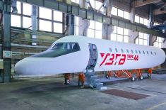 Уральский завод показал макет «Ладоги» – пассажирского турбовинтового самолёта