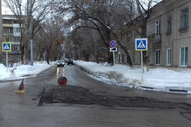 Завершён первый этап строительства дороги по улице Колотилова в Энгельсе