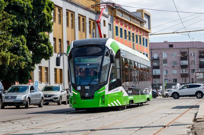 В Курске пассажиропоток по трамвайному маршруту №1 вырос на 130%