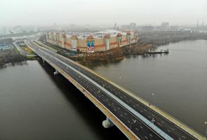 Открыт мост через Кожуховский затон в Москве