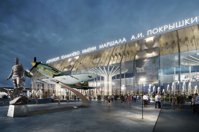 Президент поручил заняться развитием аэропорта Толмачево и ремонтом трассы Иртыш