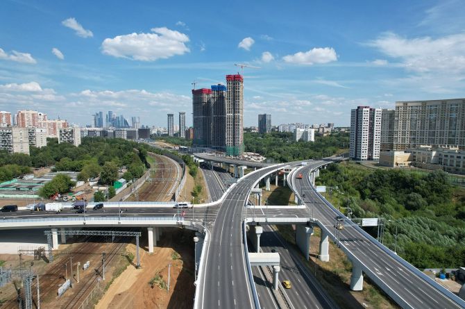 В Москве построят пять путепроводов к 2026 году