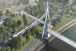 Новый пешеходный мост планируют проложить через Москву-реку на западе города
