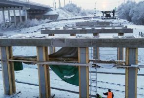 Реконструкция путепровода в столице Хакасии продолжает затягиваться