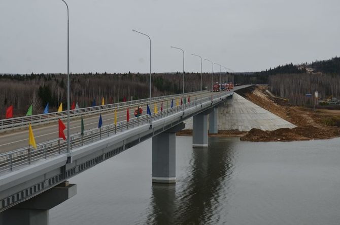 В Караидельском районе Башкирии запустили движение по новому мосту