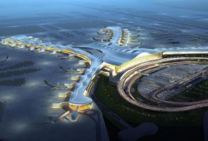 В аэропорту Абу-Даби открыли новый терминал с пустыней и морем