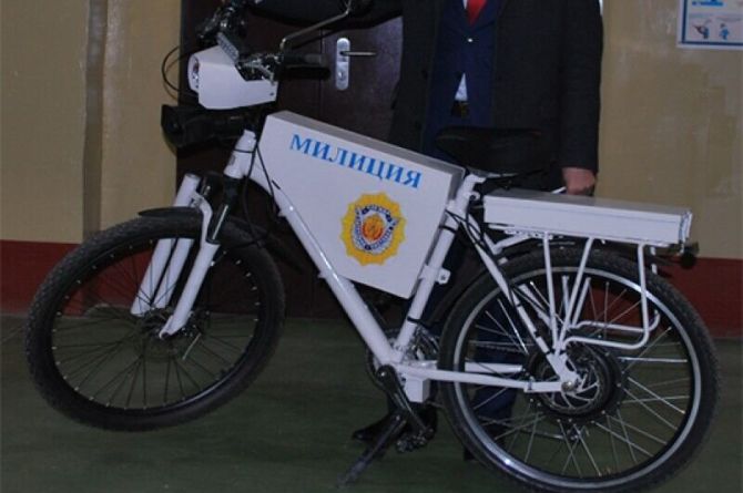 В Беларуси разработали «Филина» - электровелосипед для милиции и граждан