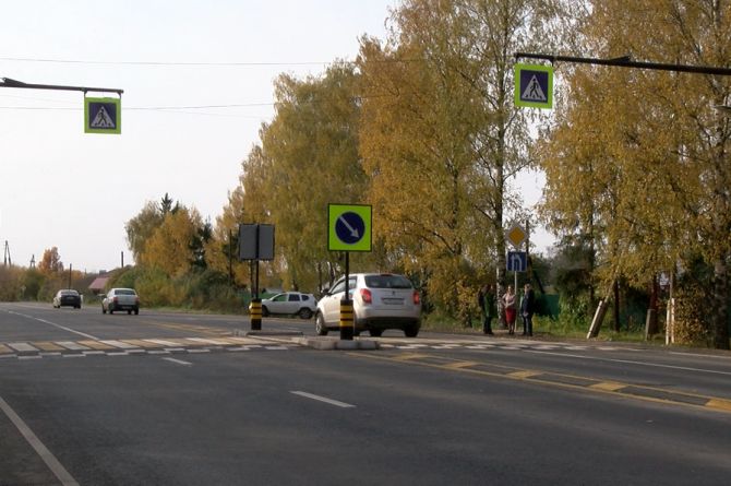 Ивановскую область оборудуют противотаранными пешеходными переходами