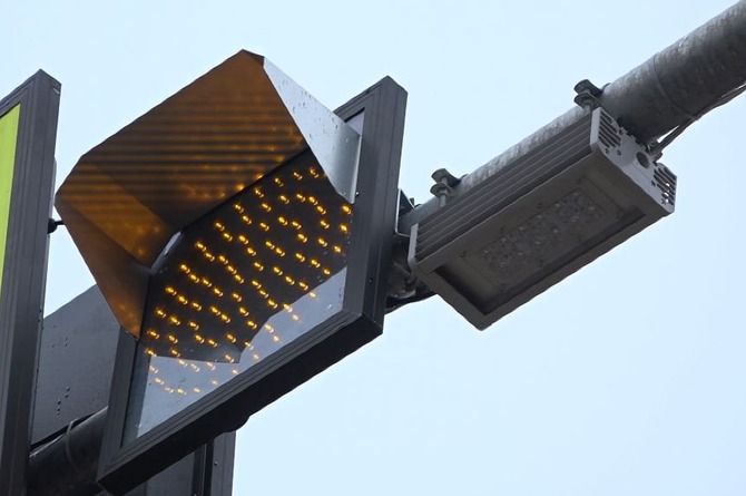 Пешеходные переходы на дорогах Подмосковья оборудуют лампами со сверхъяркими светодиодами