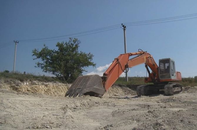 Заканчиваются подготовительные работы на строительстве дороги к Керченской крепости