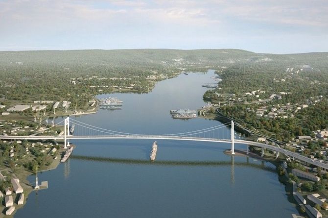 Не 70 миллиардов, а 50: в правительстве оценили строительство моста через Севастопольскую бухту