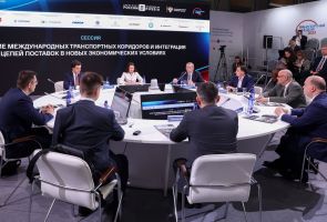 На «Транспортной неделе» обсудили развитие международных коридоров