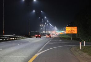 На трассах «Автодора» в ближайшие пять лет появится почти 550 км линий освещения