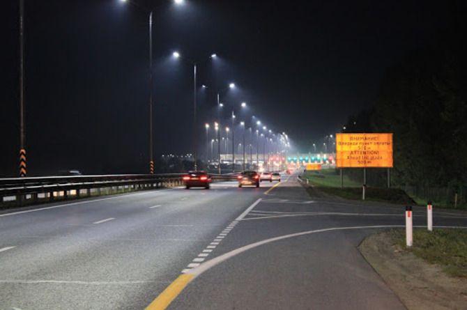 На трассах «Автодора» в ближайшие пять лет появится почти 550 км линий освещения
