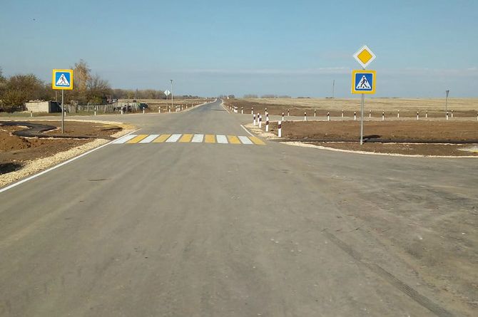 Построена дорога к хутору Коротовскому в Волгоградской области