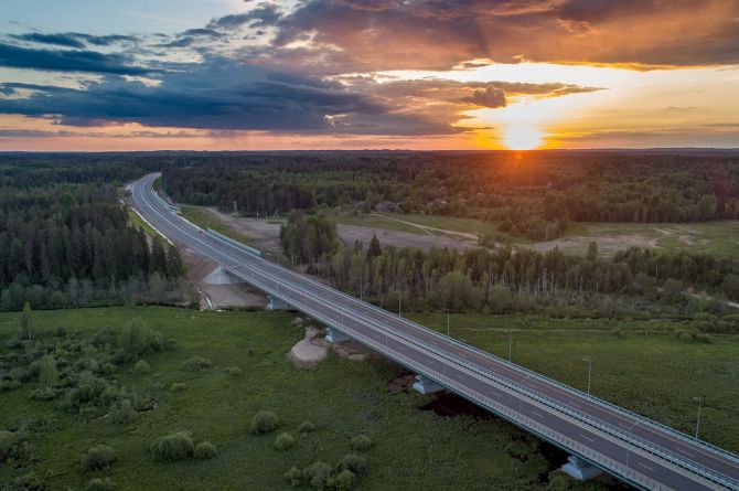 Опорную сеть дорог России решили сформировать к 2021 году, а не к 2035