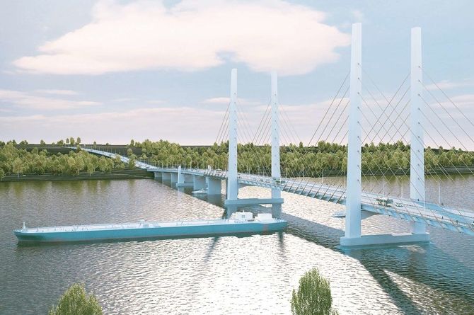 Возведение нового моста в Череповце будет софинансировано Минтрансом и Росавтодором