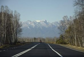 Закончен капитальный ремонт участка дороги до границы с Монголией