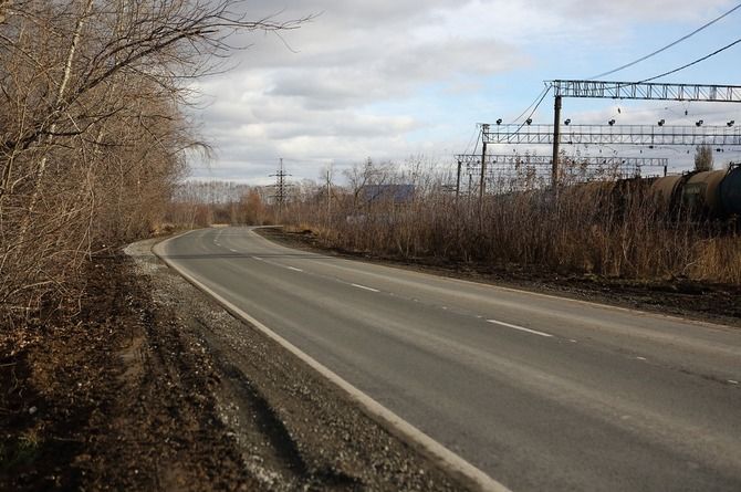 Отремонтирована дорога, соединяющая Омск и посёлок Омский