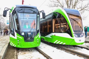 В Курске запустили  движение «Львят» по трамвайному маршруту №1