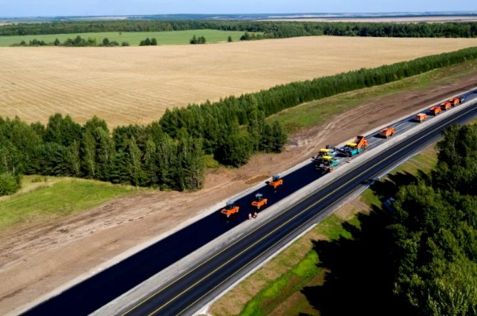 В Брянске и области реконструируют более 25 километров автодороги А-141